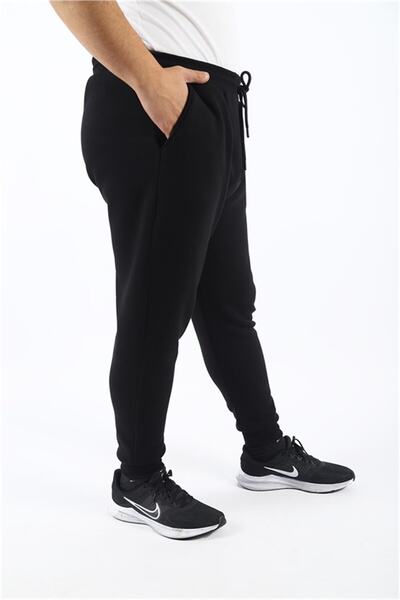 Starbattal Plus Size 3Ip Classic Sweatpants 22515 Black