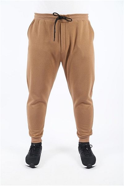 Starbattal Large Size 3ip Classic Sweatpants 22515 Black Brown