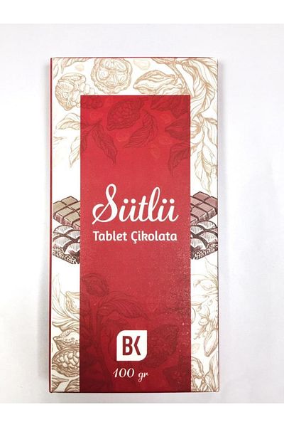 BULUTLAR KURUYEMİŞ 100 g Milk Chocolate Tablets