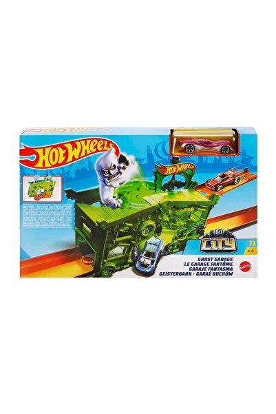 HOT WHEELS Lisanslı Şehir Başlangıç Setleri Fjn34 - Ghost Garage