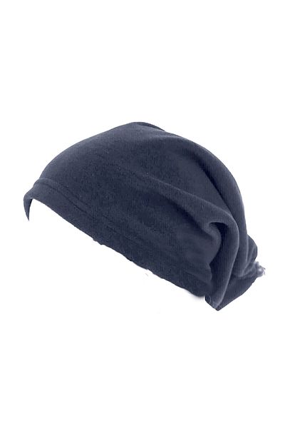 Mrey Unisex 2-Piece Smoked Women's Men's Winter Thermal Fleece Stringed Beret Hat with Neck Collar Scarf Beret