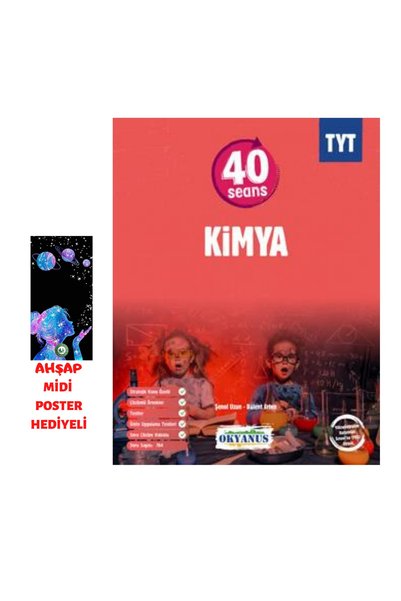Okyanus Yayınları Okyanus Tyt 40 Seansta Kimya Konu Anlatımlı Soru Bankası Ah...