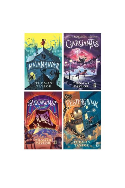 Genç Timaş Malamander Serisi 4 Kitap Set / Gargantis - Shadowghast - Festergrimm