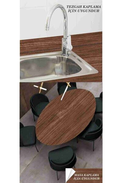 Baskı Madeni Yapışkanlı Parlak Folyo- Masa, Tezgah Arası-üstü, Duvar Kaplama ...