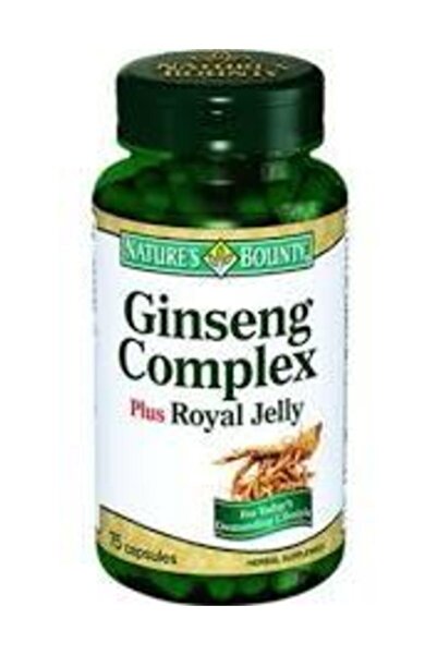 Nature's Bounty Ginseng Complex Plus Royal Jelly 75 Capsule