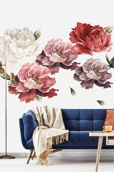 Piksel Grafik Best Flower Wall Sticker