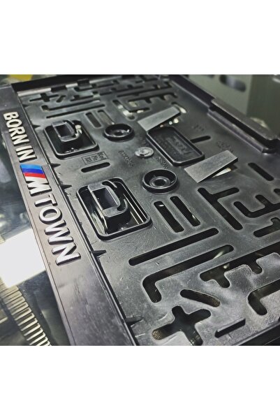 Bmg Otomotiv Bmw Born In M Town Ön Ve Arka Kare Plakalık