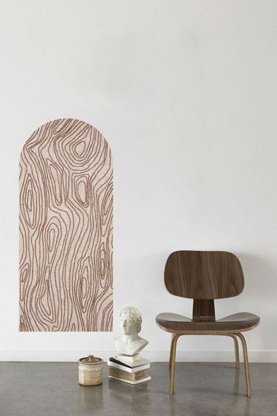 Piksel Grafik Autocolant de perete oval boem cu model