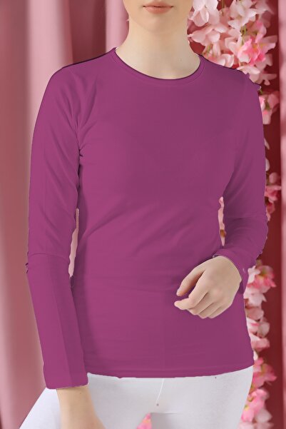 LEN10 Bisiklet Yaka Uzun Kollu Badi Body