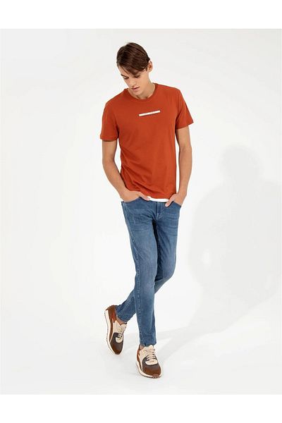 Pierre Cardin Μπλουζάκι Copper Slim Fit Crew Neck