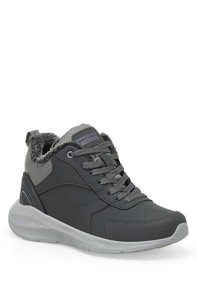 Proshot Ps153 Pu Hi Krk W 2pr Gray Women's High Sneaker