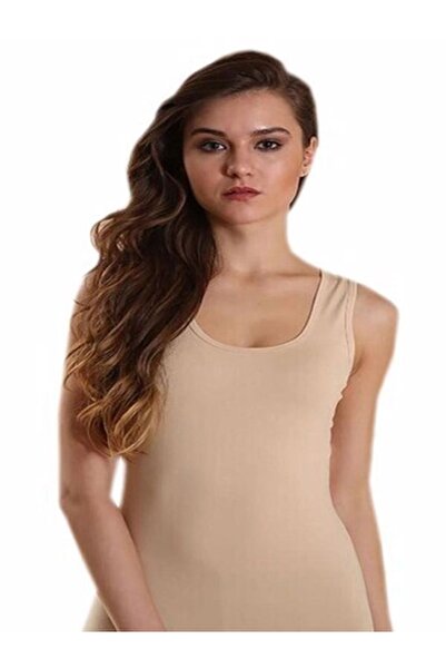 Berrak 2037 Жіноча майка з товстими бретелями, 10 штук в упаковці