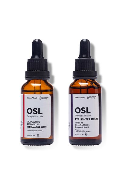 OSL Omega Skin Lab Care Package for Under-Eye Dark Circles Problem