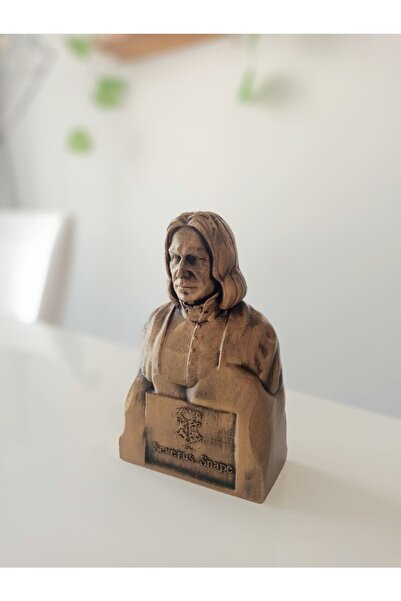 Carbontech 3D Teknolojileri Severus Snape 15cm Dekoratif Büst Harry Potter He...