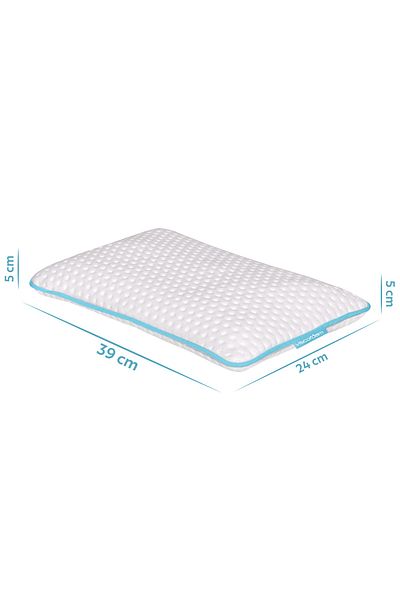 Viscofoam Perna ortopedica pentru bebelusi cu canale de aer Perna pentru bebelusi Visco - 39x24x5cm