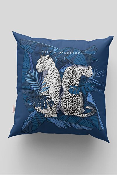 menesahome Leopard Print, Leopard Print Perna, Leopard Print Perna, Albastru ...