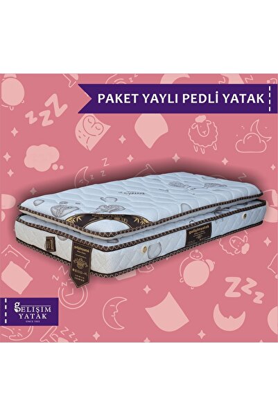 GELİŞİM YATAK Torba Yaylı Kuştüyü Pedli Bamboo Kumaşlı Yatak