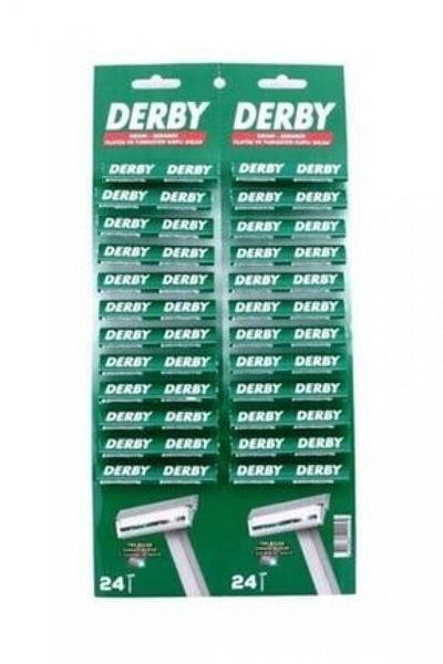 Derby 48-Piece Handle Razor Card