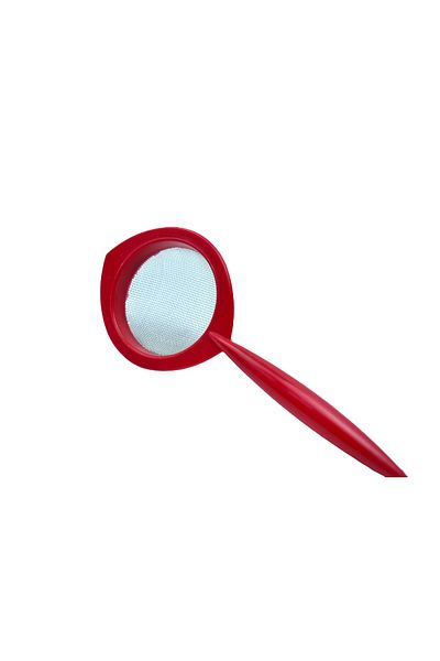 Dore Voir Glass Tea Strainer - Claret Red