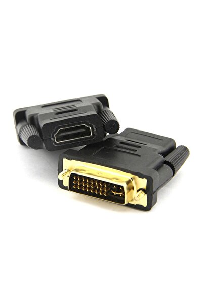 Derwell Hdmi To Dvi 24+5 Dvi To Hdmi Kablo Altın Uçlu Hdmı-dvı Kablosu Erkek Tv Hd Pc Projektör Ps4/3