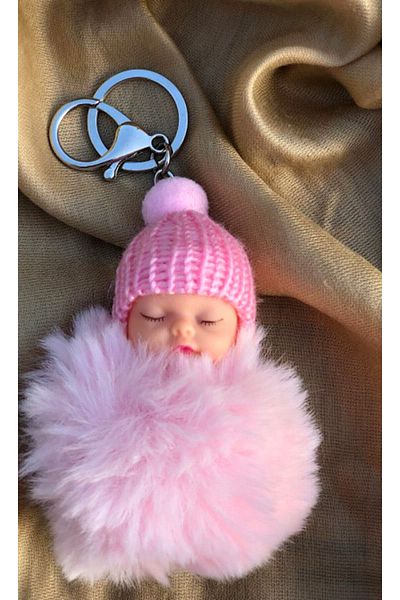 Nev Tasarım Plush Doll Accessory Keychain (12 Colors)
