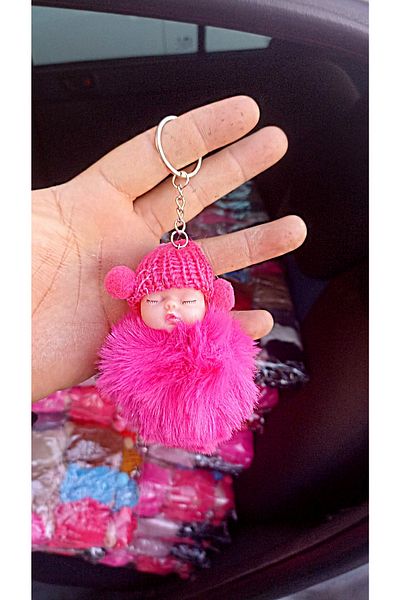 Nev Tasarım Plush Doll Accessory Keychain (12 Colors)