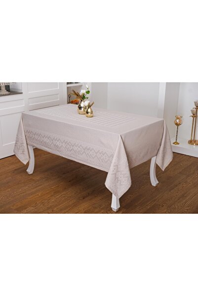 Finezza Τραπεζομάντιλο Ezgi Lüx Jakar Πολυέλαιος Ύφασμα Γκρι 160x220 εκ. - 1069