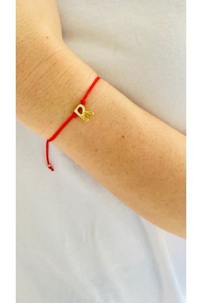 elamindunyasi Letter R String Bracelet