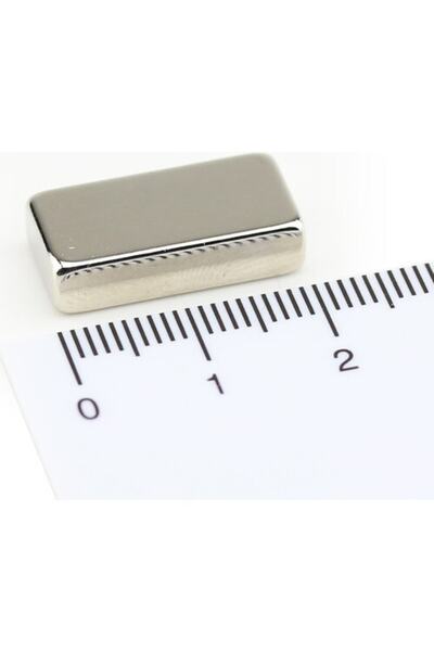 Dünya Magnet Neodyum Mıknatıs Dikdörtgen, 20x10x5 Mm, Güçlü Magnet