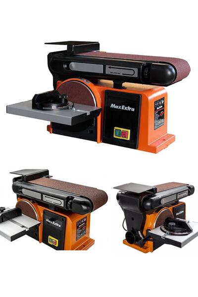 Max Extra Mx3795 370w Bant Zımpara Makinesi Bakır Sargılı