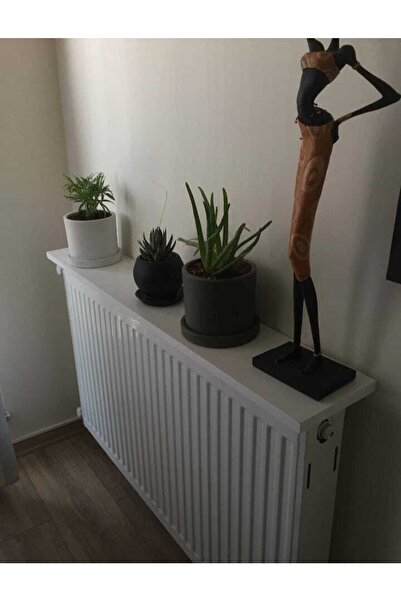 MZ Petek Üstü Ucan Raf Beyaz Petek Üstü Dresuar Duvara Montajsız Dresuar (60 X 18CM)