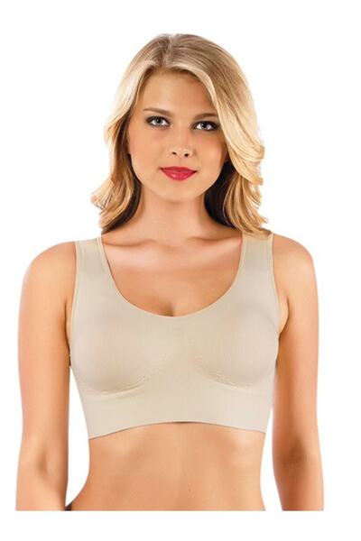 Formtime Seamless Bustier with Wide Strap and Recovery Pad 5051
