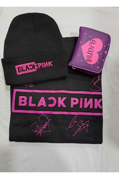 GC GÖKHAN CLUB Унисекс суитчър, шапка, портфейл и комбинация от 3 части Blackpink