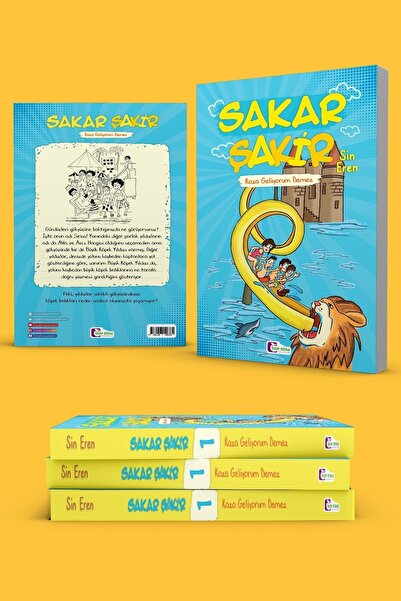 Mor Elma Yayıncılık Sakar Şakir 'kaza Geliyorum Demez' Masal - Hikaye Kitabı