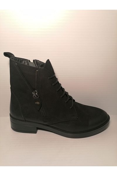 Castle Black Fadeless Castleblack21896 Cizme negre din nubuc din piele naturală