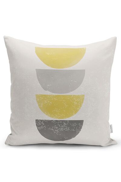 Realhomes Çift Taraflı Güneş & Ay Sanatsal Çizimli Dijital Baskılı Modern Raş...