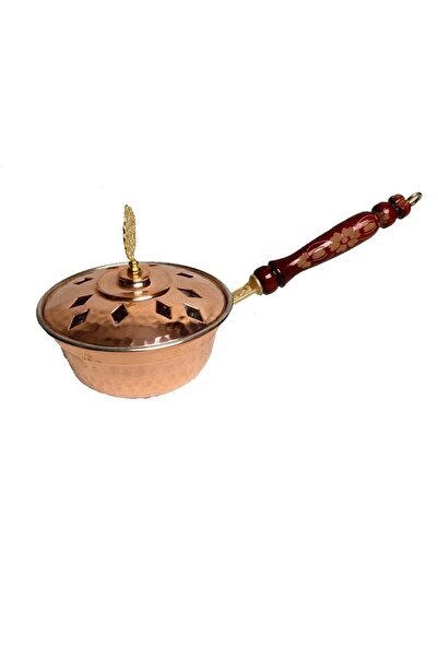 MARATON Bakır Tütsülük Buhurdanlık Büyük Boy Gezdirme Çanak Tütsülük