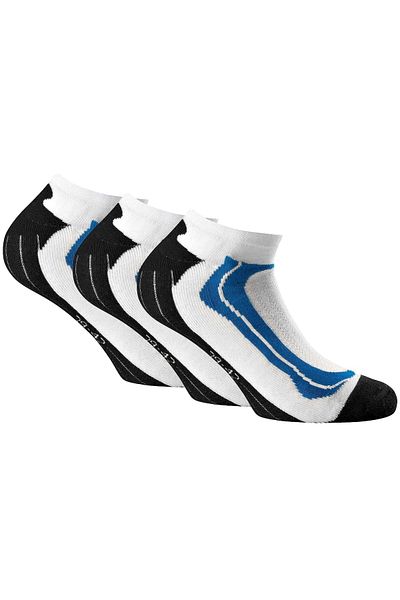 Rohner advanced socks Rohner Unisex Sneaker Sportsocken, 3er Pack - Sport, Baumwolle