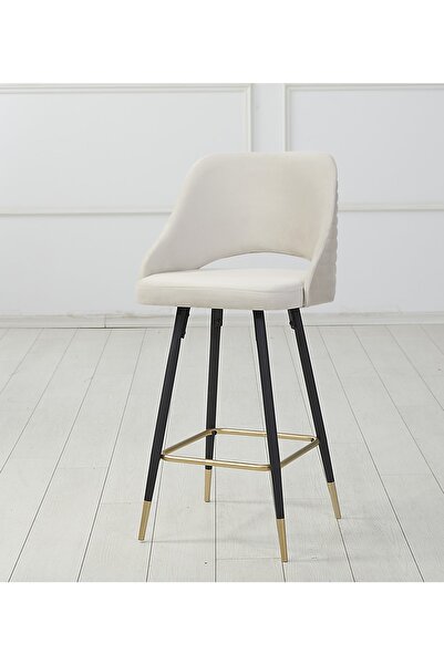 Pİ MOBİLYA 1 Adet Alice Ada Mutfak Ve Bar Sandalyesi - Silinebilir Babyface K...