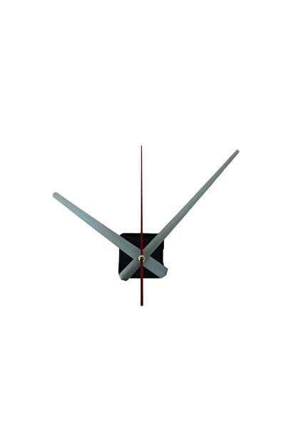 EXİZ TİCARET Saat Mekanizması 1. Sınıf Akar Sessiz Saat Mekanizması 18 Mm Şaft Askısız 3d Saatlerle Uyumlu Gold