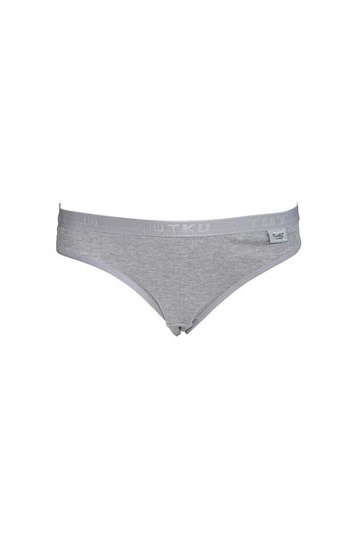 Tutku 12 Pcs Printed Bikini Panties Gray