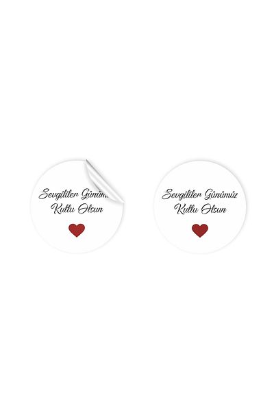 anka design Sticker Valentine's Day (4x4cm) 36 Pieces