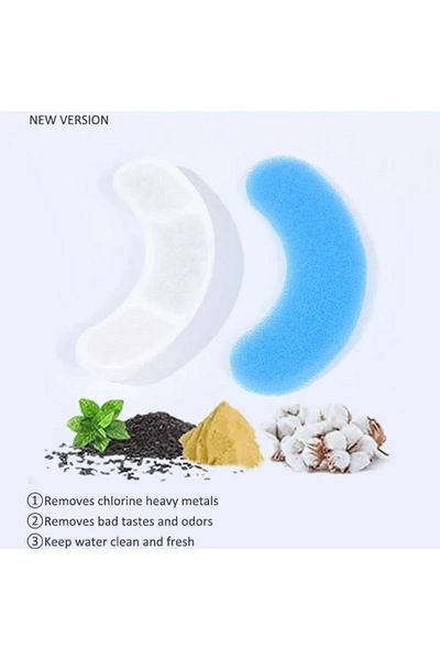 BENİMOLMALI 1 Piece Pet Cat Replacement Filter for Water Spring Fountain Waterfall, Upgrade Version