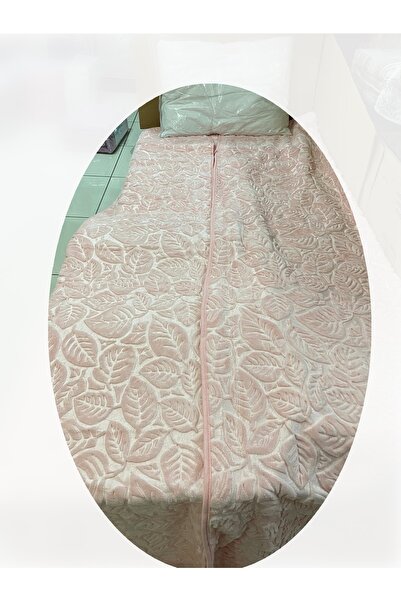 AKSU Damla Embos Vizon Çift Kişilik Kabartmalı Battaniye