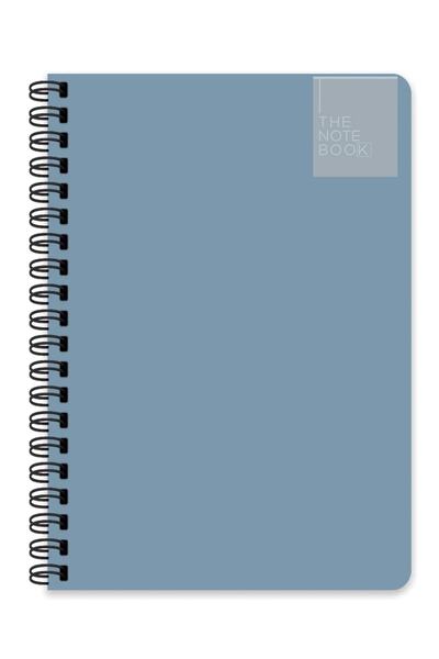 KESKİN COLOR 17x24 Cm Unlined 96 Sheets Hard Cardboard Cover Notebook with Wire