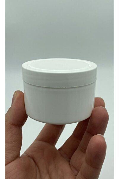 Pause Art Home علبة مستحضرات التجميل قطعة واحدة 100 مل علبة فارغة، علبة مستحضرات تجميل فارغة سوداء برطمان كريم بلاستيكي