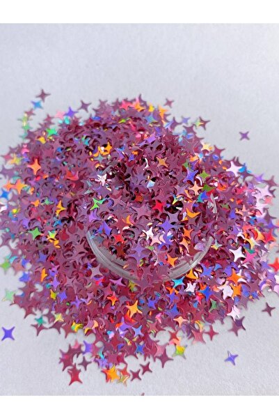 Sirius Hobi Epoksi Reçine Pointstars Lila Tırnak Makyaj Chunky Glitter 8 gr Hologramlı Sim 2x4gr Kutulu