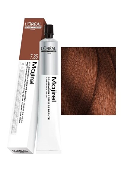 L'oreal Professionnel Orıjınal Yeni Ürün Loreal Majirel Saç Boyası 7.35 Kumral Dore Akuju 50ml