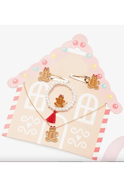 QUEEN AKSESUAR Yeni Yıl Yılbaşı Ithal Lüks Çelik Kurabiye Adam Kız Çocuk Yüzü...