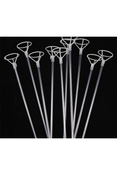 Baloncum Balon Çubuğu Ve Başlığı Set 50 Cm 5 Adet